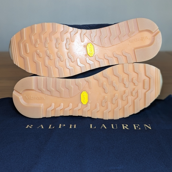 NEW Ralph Lauren Purple Label Ethan Suede Sneaker - Picture 8 of 9
